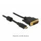 DVI-D M / HDMI-Mini CM Adapterkabel, 1m_4670