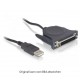 USB 2.0 AM / Parallel DB25 Adapterkabel_4702