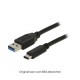 USB 3.0 AM / USB-C M Kabel , 1m_4707