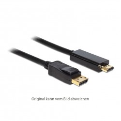 HDMI AM / DisplayPort M Adapterkabel, 2m_4876